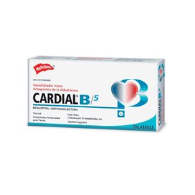 Cardial B 5 Mg. X 20 Comp.