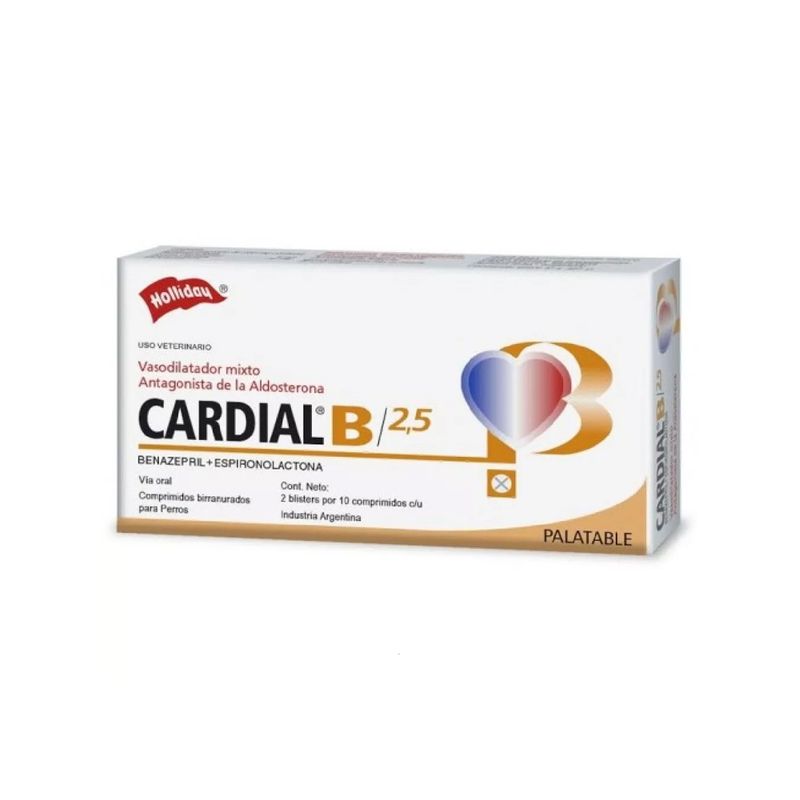 Cardial-B-2.5-Mg.-X-20-Comp.