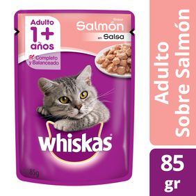 Whiskas Pouch Adulto Salmon Salsa X85G
