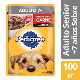 Pedigree Adult 7+ Carne En Salsa 100Grs