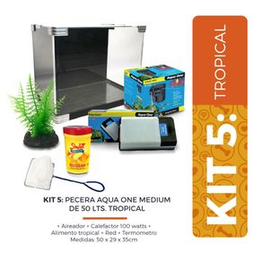 Kit Aqua One Tropical Medium 50