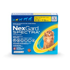 Spectra Nexgard 3,6-7,5 Kg
