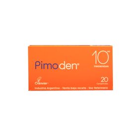 Pimoden 10 Mg. X 20 Comprimidos