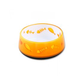 Comedero Cat Love Naranja