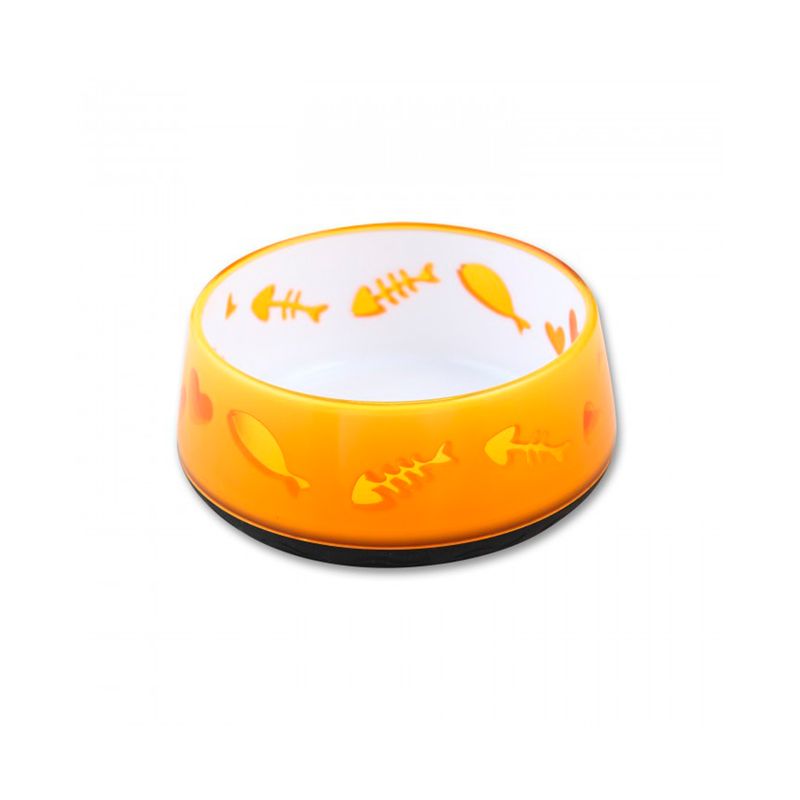 Comedero-Cat-Love-Naranja