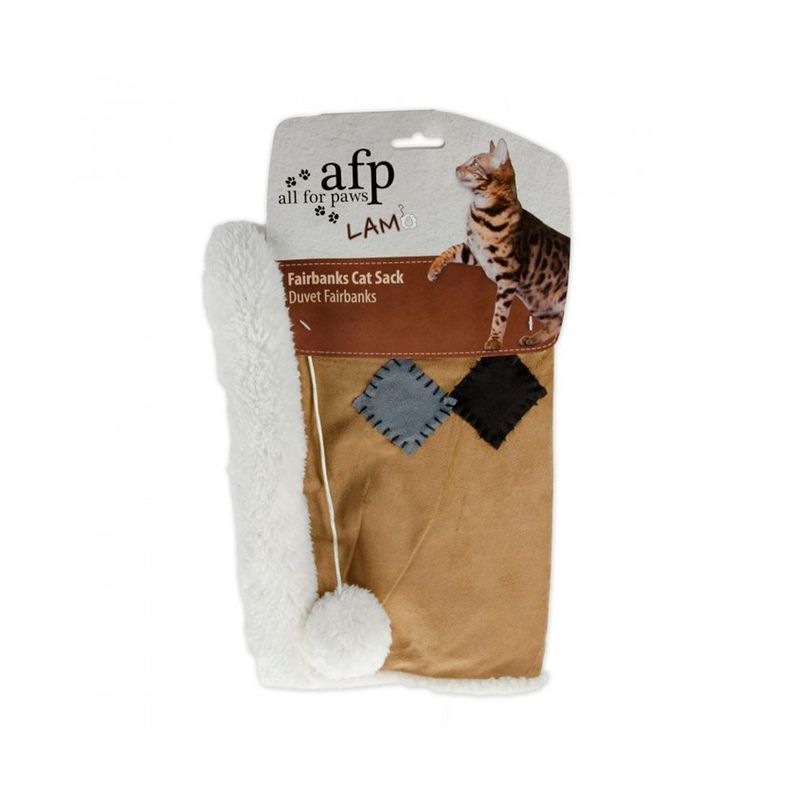 all-for-paws-lambswool-fairbanks-cat-sack-tan