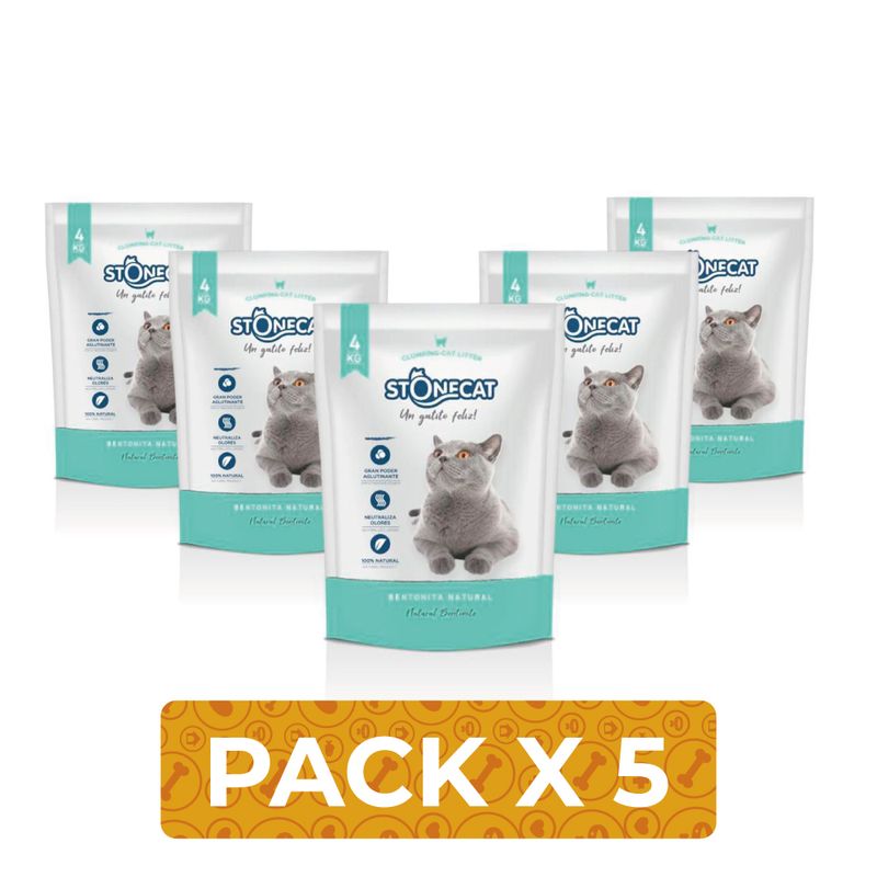 Stonecat Arena Aglomerantes Para Gatos | 4 kg