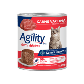 Agility Cats Carne Lata 340 grs