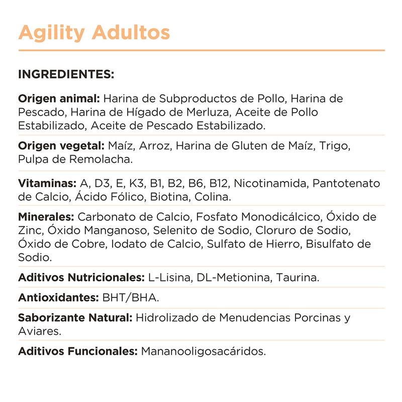 Ingredientes-agility-cats-adults