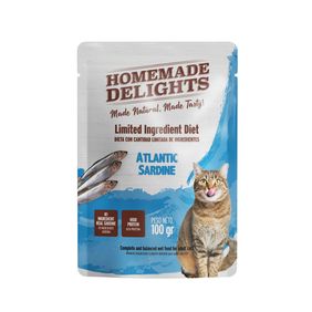 Homemade Delights Pouch Cat  Ad  Atlantic Sardine