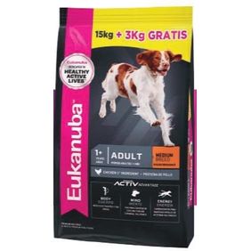 Eukanuba Adult Medium Breed BONUS BAG