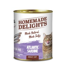Homemade Delights Gato Adulto Atlantic Sardine 340Grs