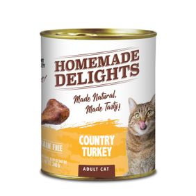 Homemade Delights Gato Adulto Country Turkey 340Grs