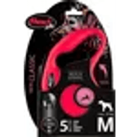 Flexi New Classic M Cordon 5 Mts. Rojo