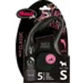 Flexi New Classic S Cinta 5 Mts. Negro