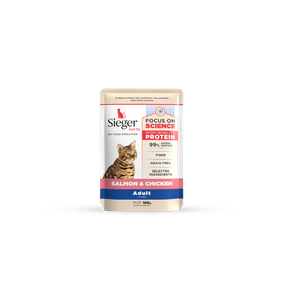 Sieger Katze Adult WET Salmón y Pollo 100 gr.