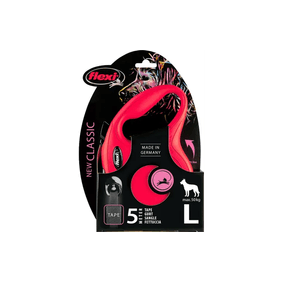 Flexi New Classic M/L Cinta 5 Mts. Rojo
