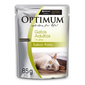 Optimum Pouch Gatos Adultos
