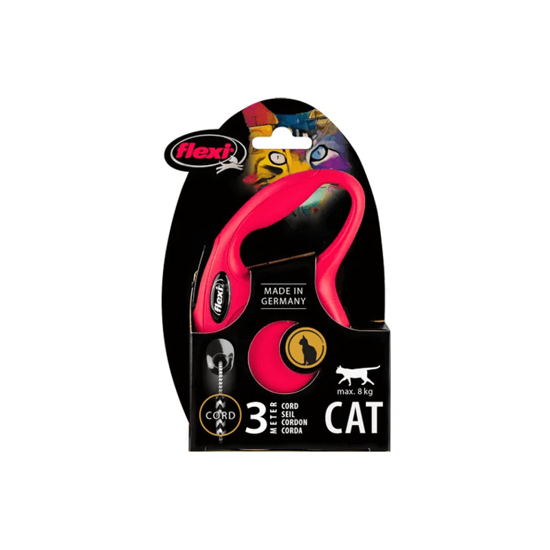 Flexi-New-Classic-Cat-Rojo-pack