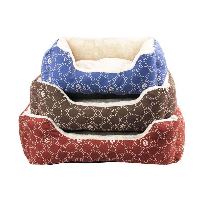 Cama-Cuadrada-Pawise-Marron-55-Cm