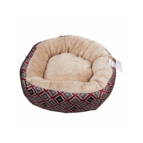 Cama Redonda Rojo Pawise 50 Cm