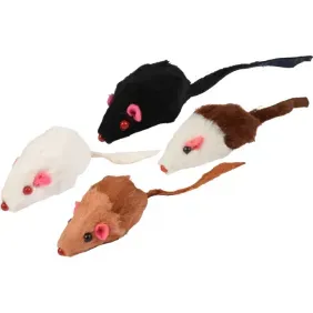 Ratón de felpa con sonajero