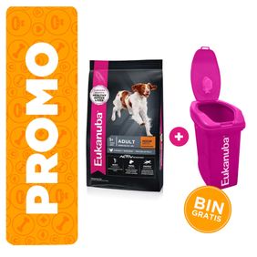Eukanuba Adult Medium Breed 15 Kg + BIN