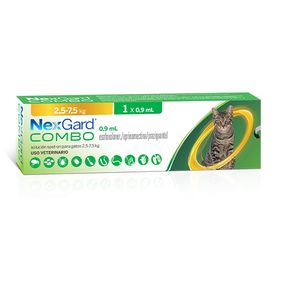 Nexgard Combo Gatos Hasta 7.5 Kg
